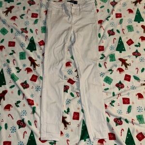 White hollister jeans